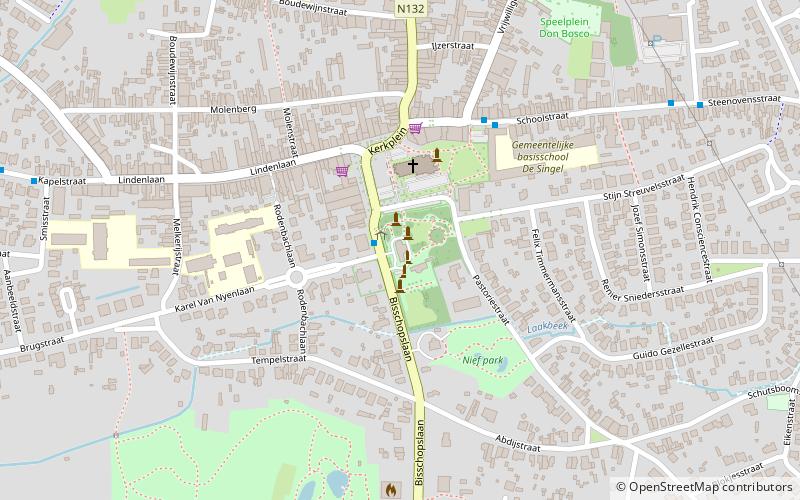 Tempelhof location map