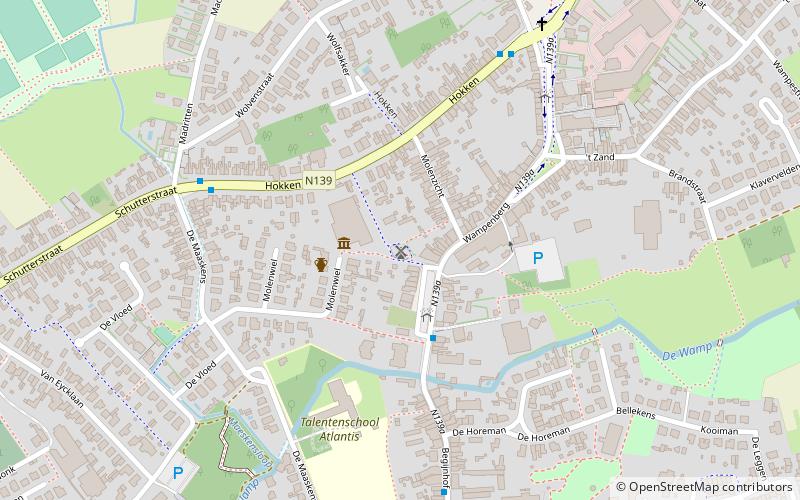 Toremansmolen location map