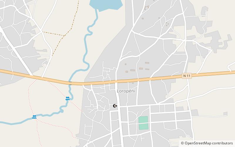 Loropéni location map