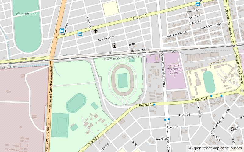 Stade du 4 Août location map