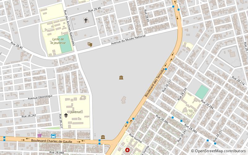 muzeum narodowe wagadugu location map