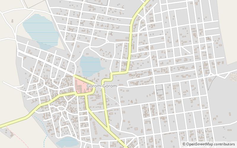 Gorom-Gorom location map