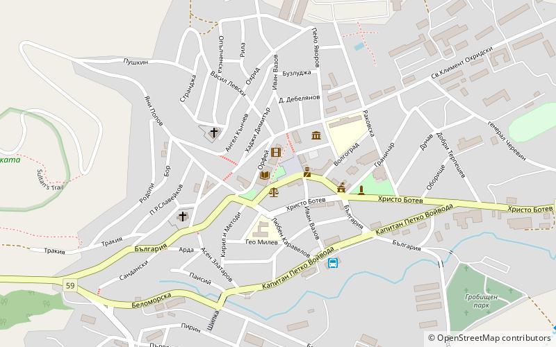 ivailovgrad location map