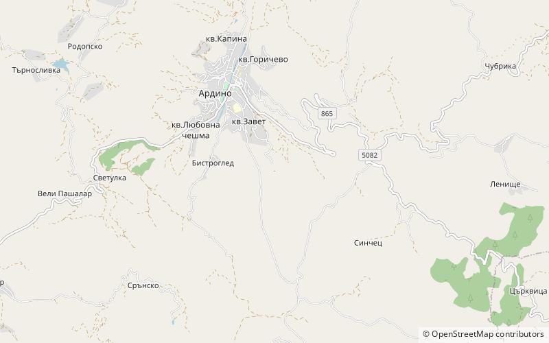 Orlovi Skali location map