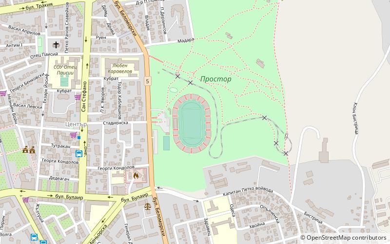 Arena Arda location map