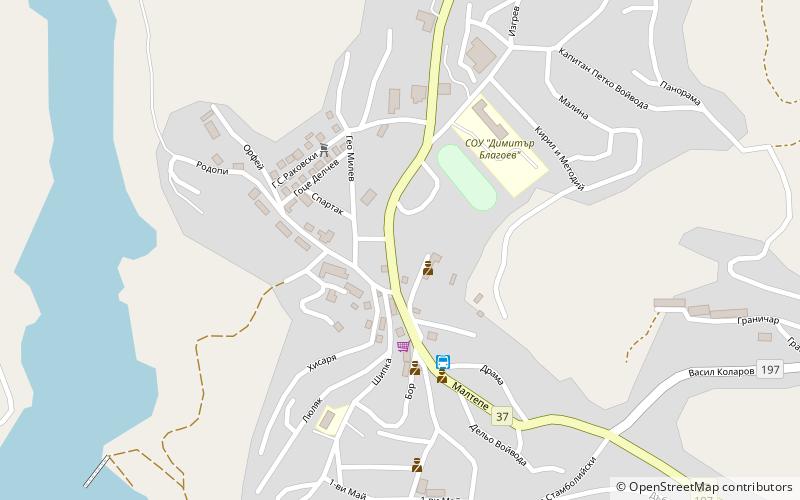 Dospat location map