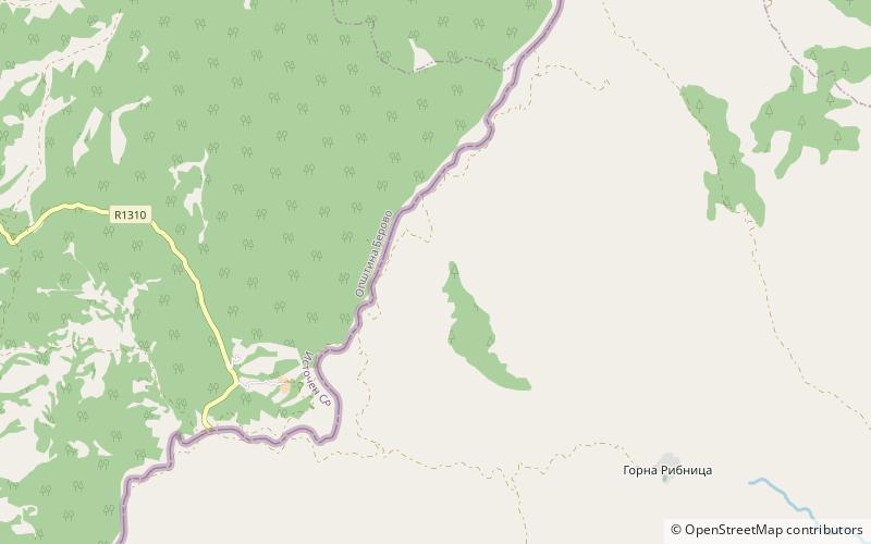 Montagne de Maléchévo location map