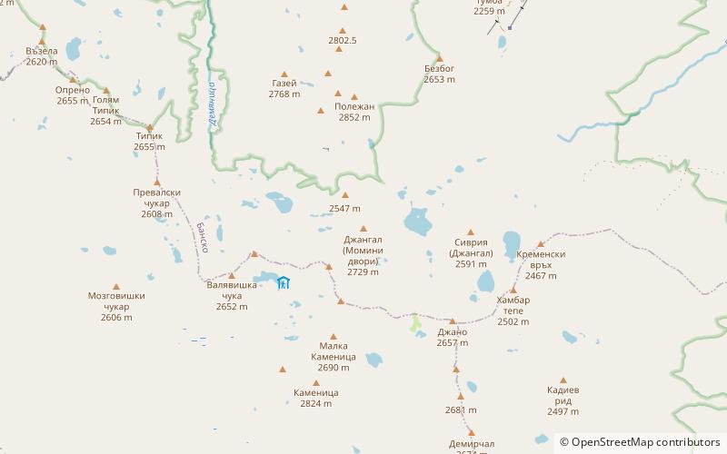 Dzhengal location map