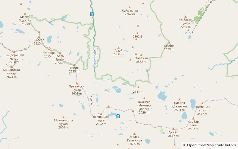 Poleżan location map