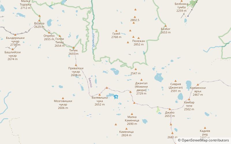 Valyavishki Lakes location map