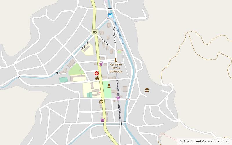 Tschepelare location map