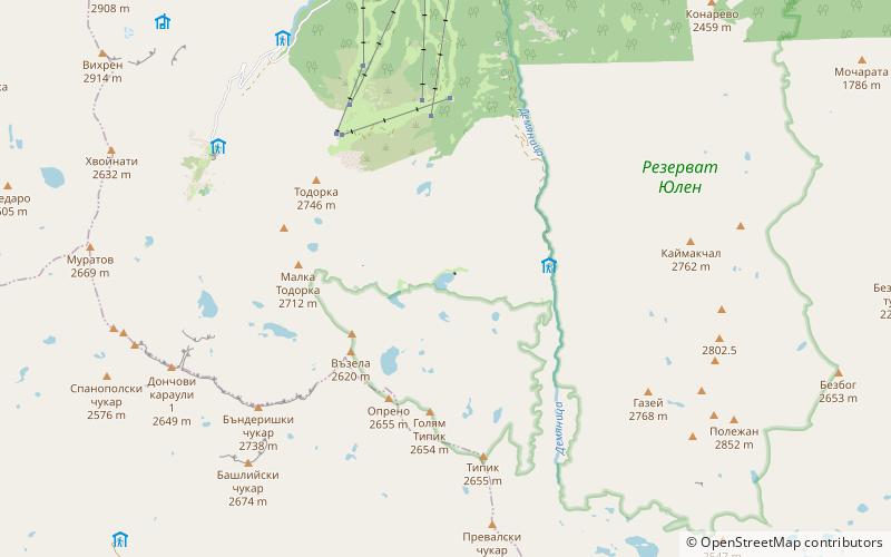 Vasilashki Lakes location map