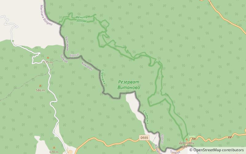 Vitanovo Reserve location map