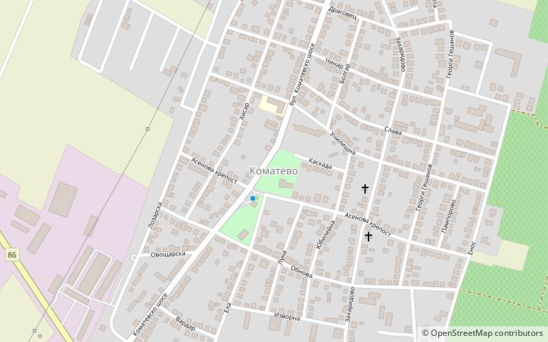 Komatevo location map