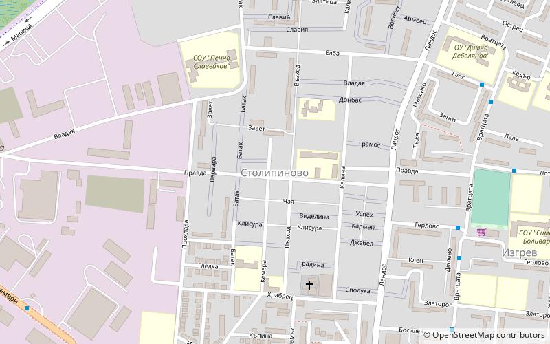 Stolipinovo location map