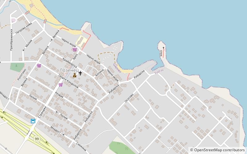 Hacienda Beach location map