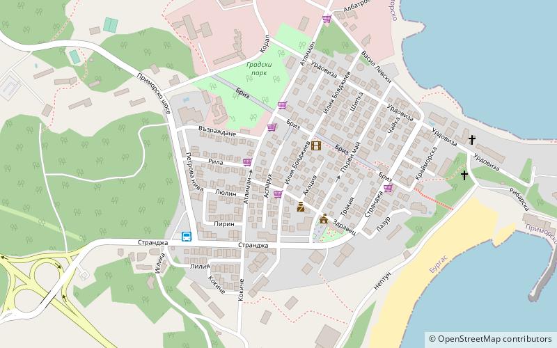 Kiten location map