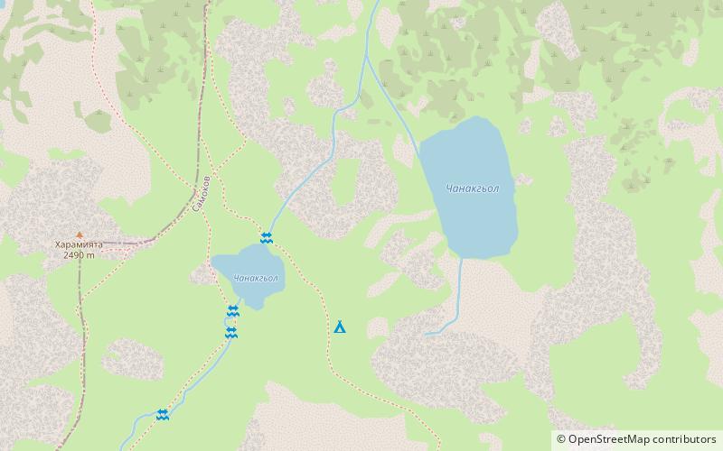 Chanakgyolski Lakes location map