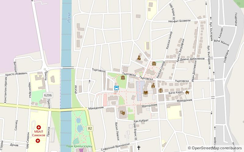 Bairakli-Moschee location map