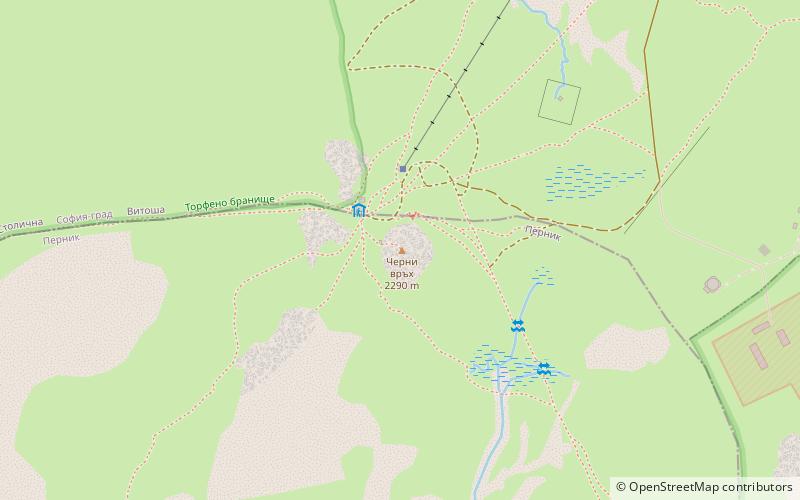 Cherni Vrah location map