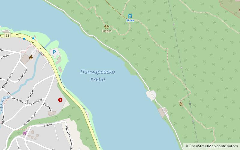 Pancharevo location map