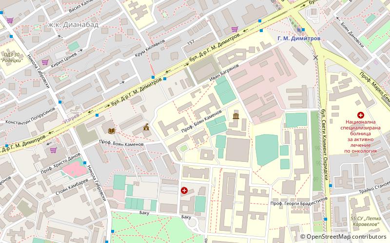 muzeiko sofia location map