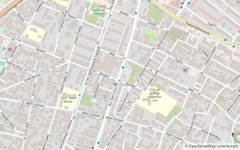 Buxton Brothers Boulevard location map
