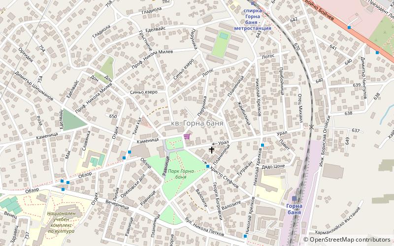Gorna Banya location map