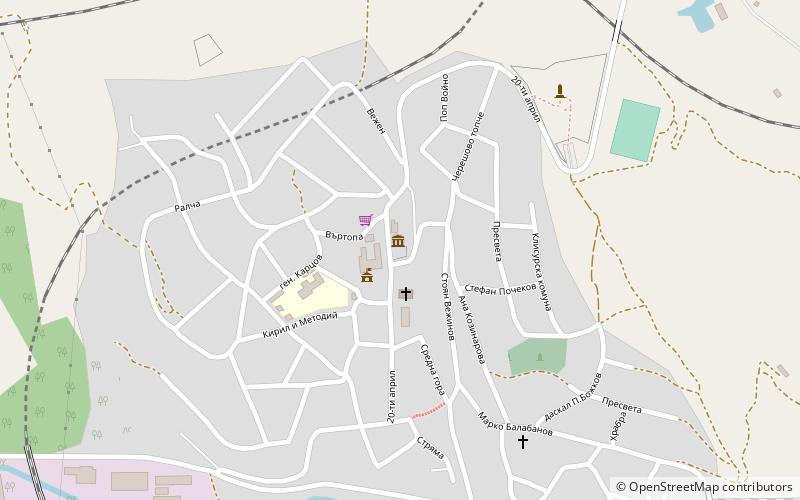BTS 77 - Istoriceski muzej location map