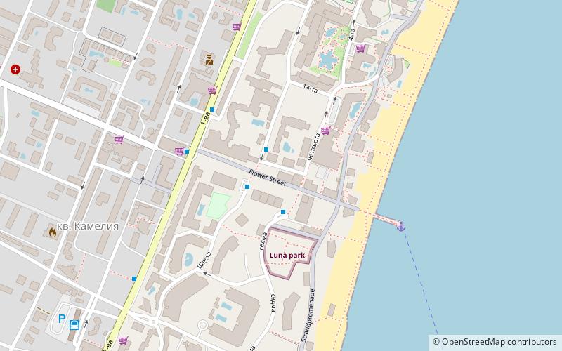 revolution sunny beach location map