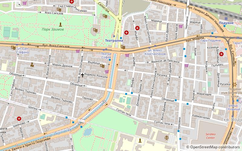 Académie nationale de musique de Sofia location map