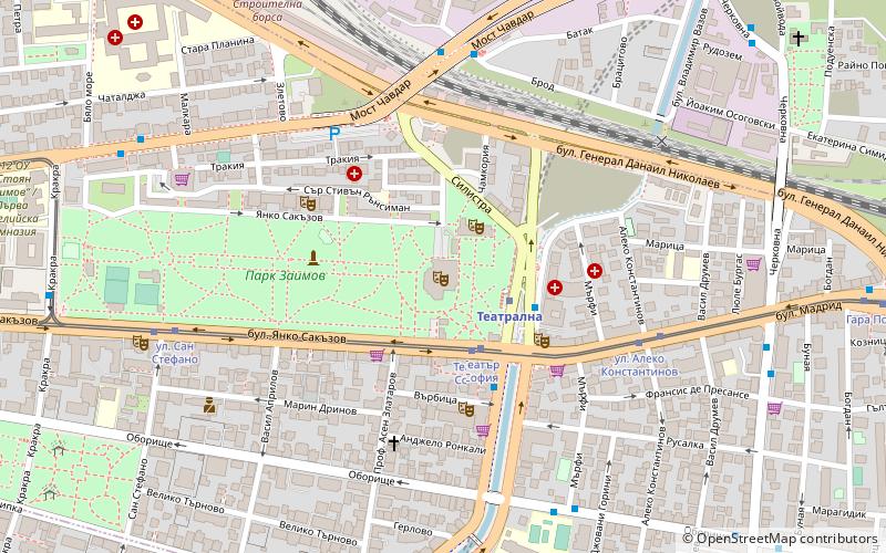 Sofia Theatre location map