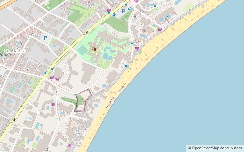 Bikini Beach location map