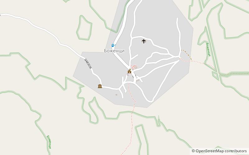 Bożencite location map