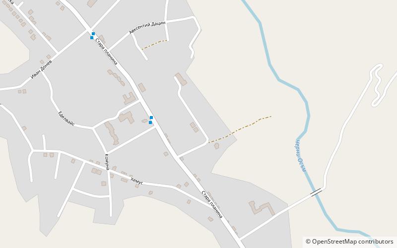 Oreshak location map
