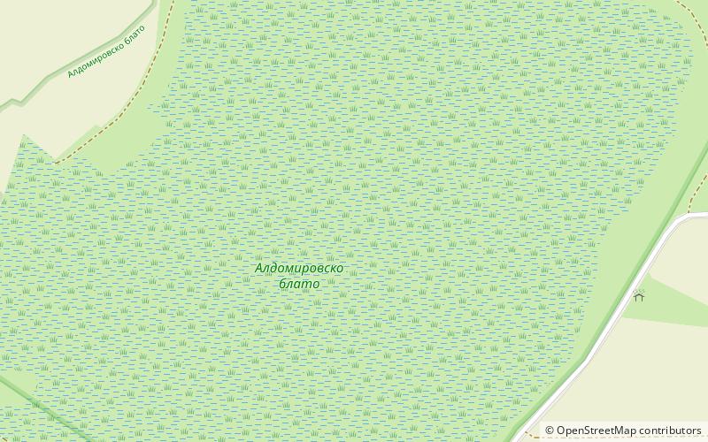 Marisma de Aldomirovtsi location map