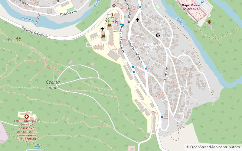 Veliko Tarnovo University location map