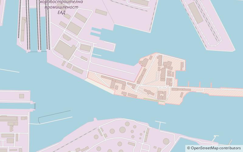 Port of Varna location map