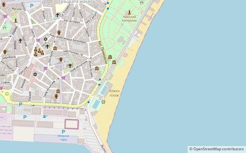 Plaża location map