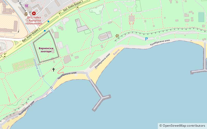 rappongi beach varna location map