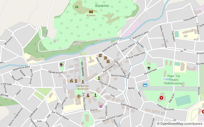 Berkovitsa location map