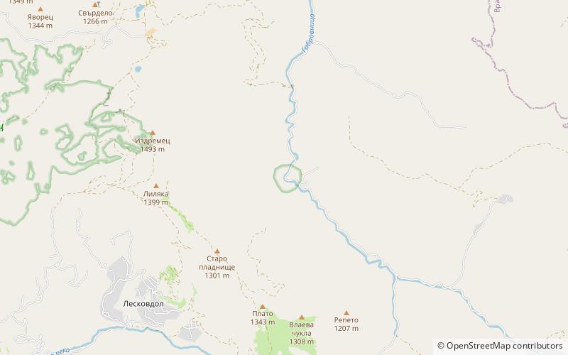 Seven Altars Monastery location map