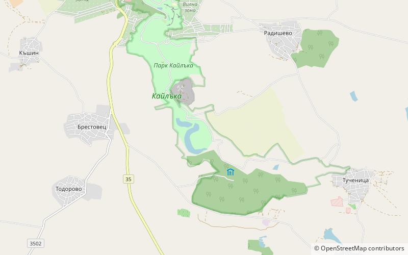 Pleven Zoo location map