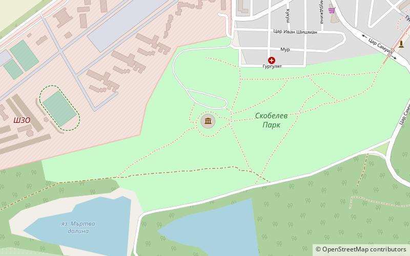 Parque Skobelev location map