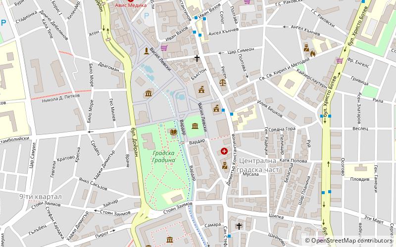 St George the Conqueror Chapel Mausoleum location map