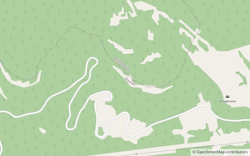 Kozarnika location map