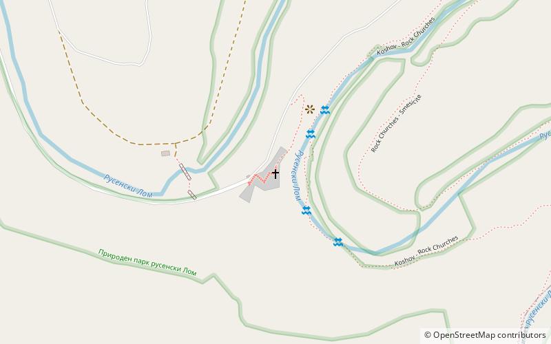 Skalne cerkwie location map