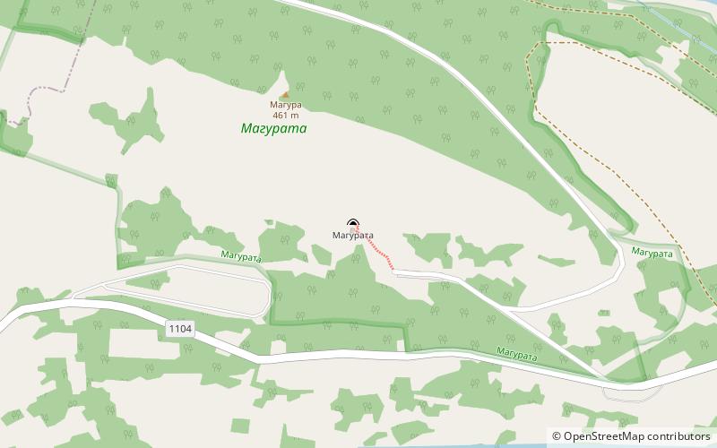 Jaskinia Magura location map