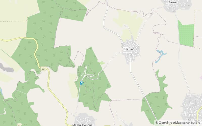 Grobowiec tracki location map