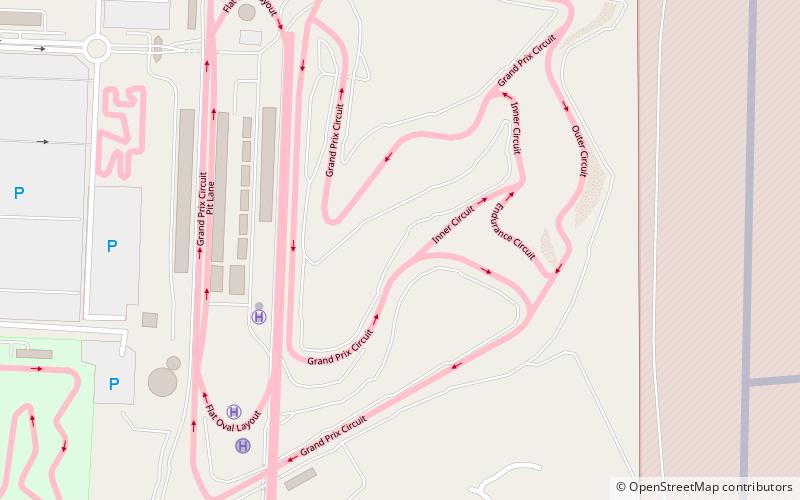 Bahrain International Circuit location map